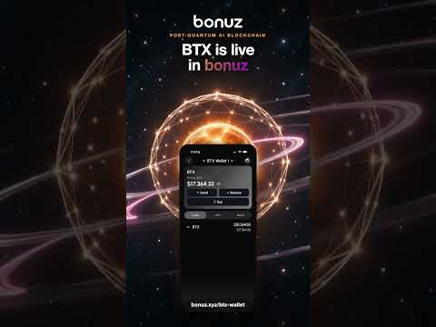 bonuz is the first wallet that now has the btx post quantum chain included
